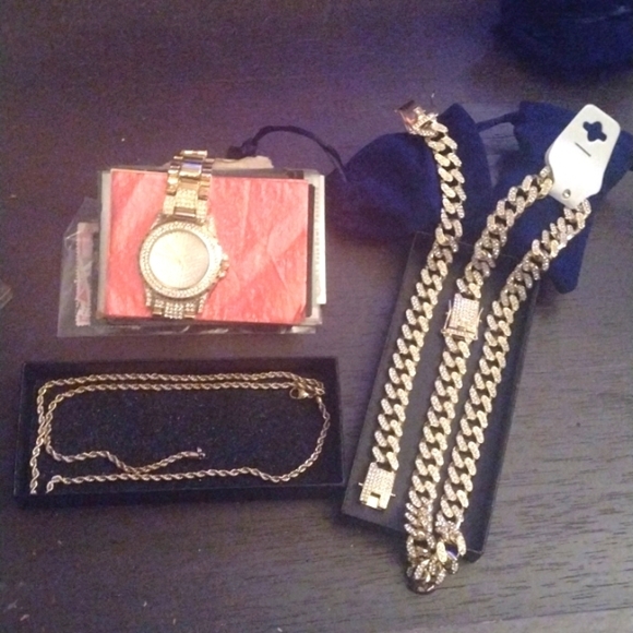 4piece Men's Jewelry - Picture 1 of 3